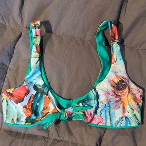Savage swim bikini top